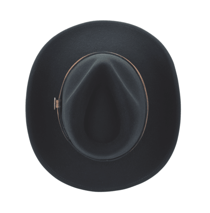 Bullhide Unisex Expedition Black Premium Wool Western Hat 0837BL