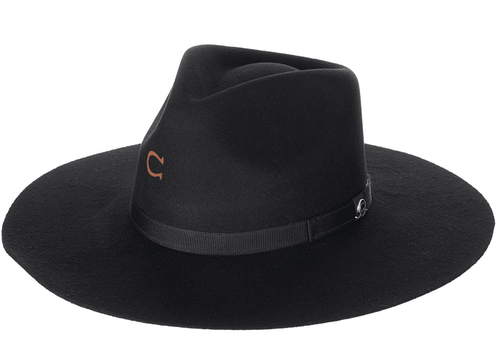 Charlie 1 Horse Youth Highway Jr. Black Felt Girl’s Western Fashion Hat Cowgirl CWHIJR-40340