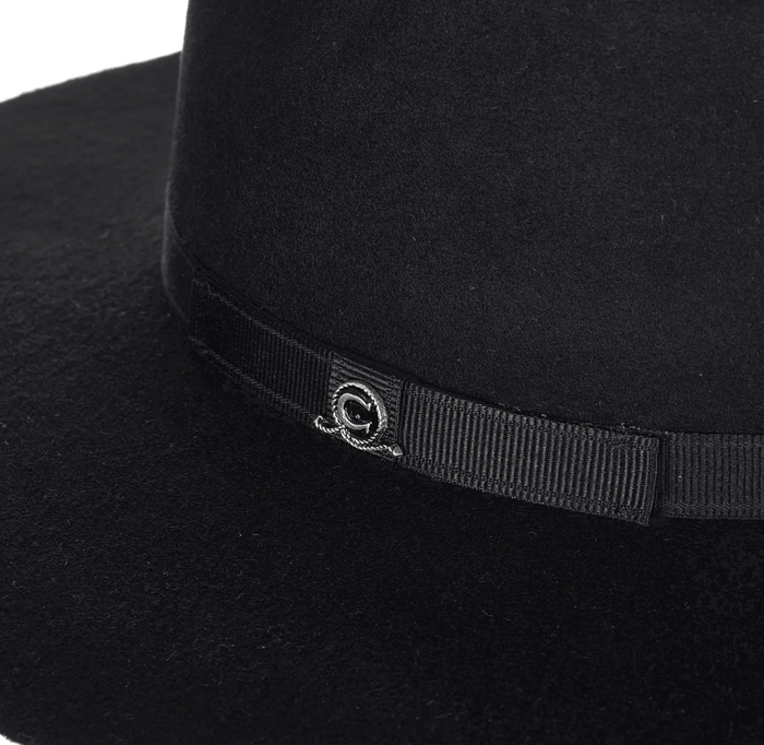 Charlie 1 Horse Youth Highway Jr. Black Felt Girl’s Western Fashion Hat Cowgirl CWHIJR-40340