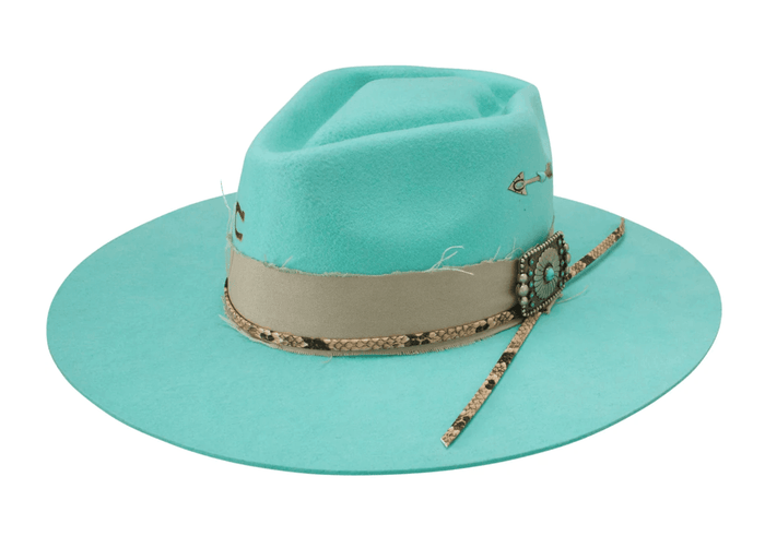 Charlie One Horse Spear Point Mint Western Fashion Cowgirl Hat CWSPPO-0340 D7