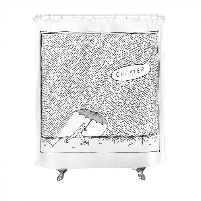 Cheater Shower Curtain