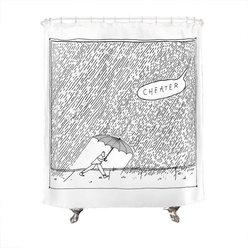 Cheater Shower Curtain