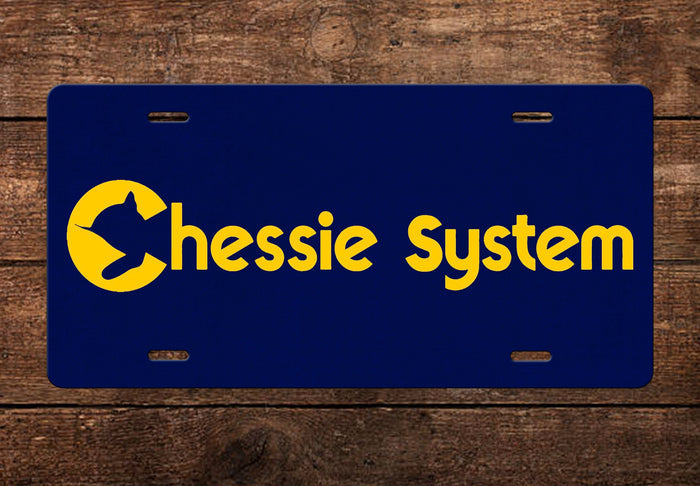 Chessie System License Plate