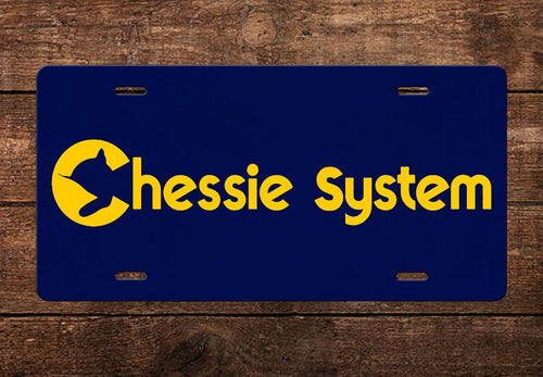 Chessie System License Plate