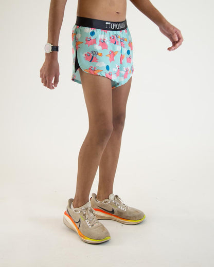 Men's Flying Pigs 2" Split Shorts