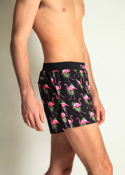 Men's Flamingo 4" Half Split Shorts