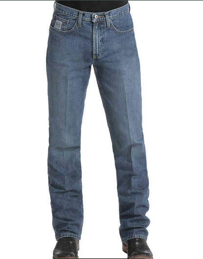 Cinch Men's Silver Label Slim Fit Straight Leg Jeans MB98034001-Painted Cowgirl Western Store