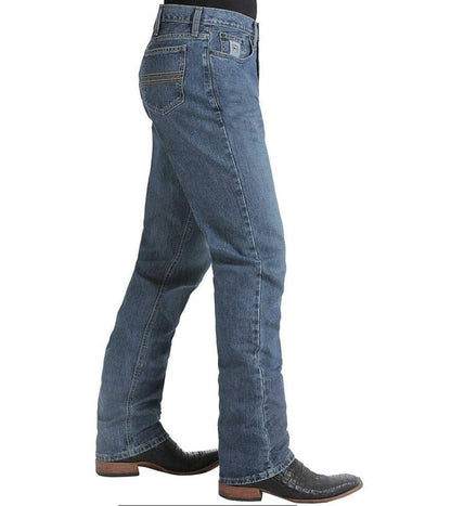 Cinch Men's Silver Label Slim Fit Straight Leg Jeans MB98034001-Painted Cowgirl Western Store