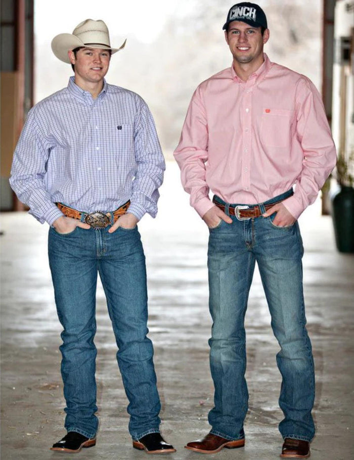 Cinch Men's Silver Label Slim Fit Straight Leg Jeans MB98034001-Painted Cowgirl Western Store
