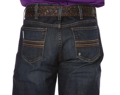 Cinch Men's Silver Label Slim Fit Straight Leg Jeans MB98034006-Painted Cowgirl Western Store