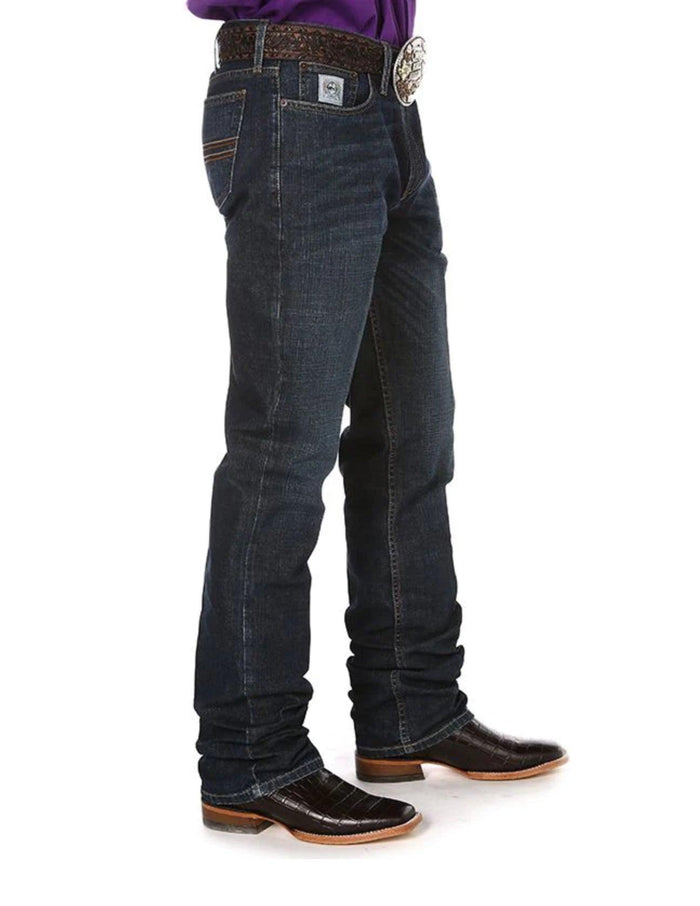 Cinch Men's Silver Label Slim Fit Straight Leg Jeans MB98034006-Painted Cowgirl Western Store