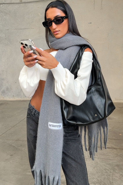 Cinzia Scarf - Grey