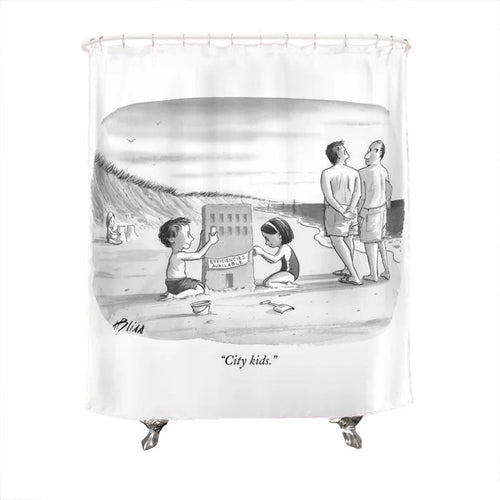 City Kids Shower Curtain