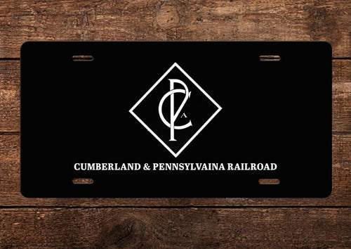 Cumberland & Pennsylvania RR License Plate