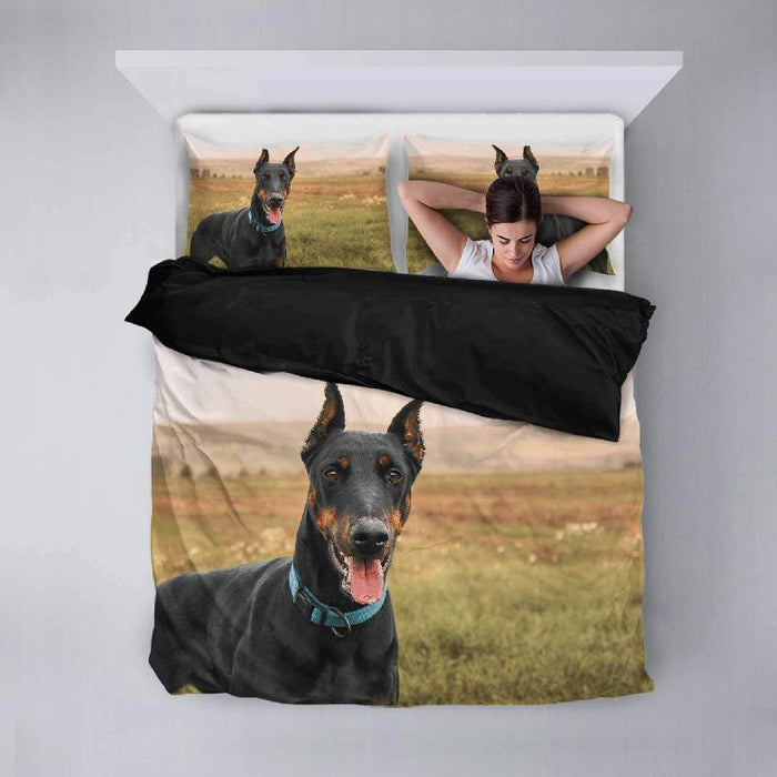 Doberman Duvet Set-KaboodleWorld