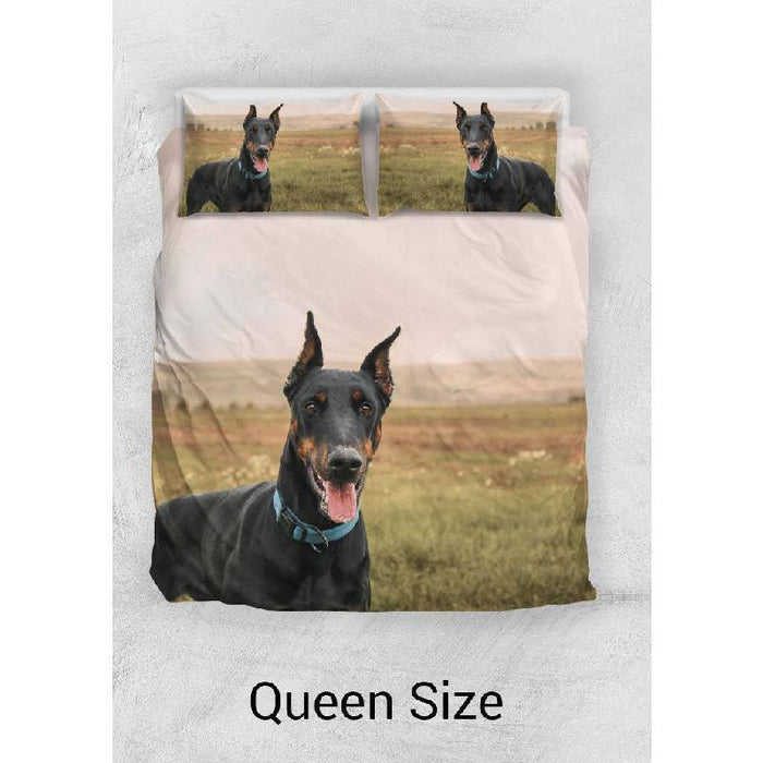 Doberman Duvet Set-KaboodleWorld