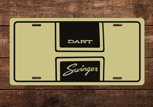 Dodge Dart "Swinger" License Plate
