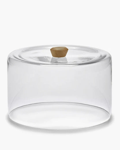 DUNE GLASS DOME WITH ASH WOOD KNOB