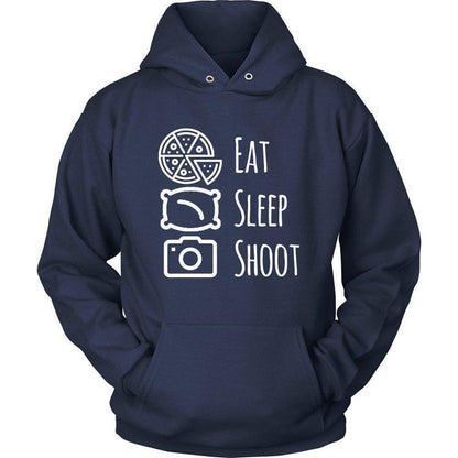 'Eat Sleep Shoot' Unisex Hoodie-KaboodleWorld