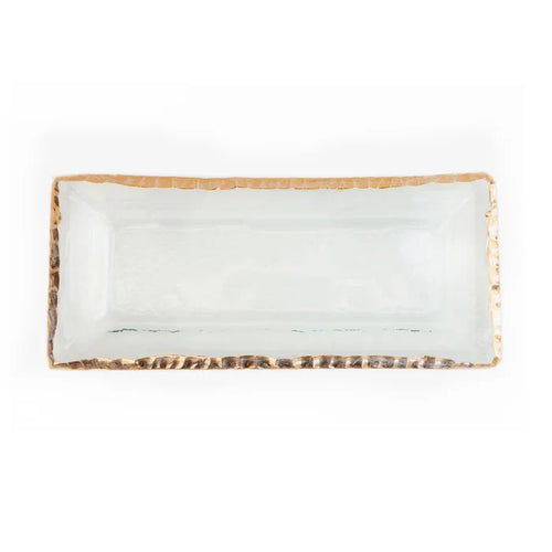 EDGEY APPETIZER TRAY IN GOLD