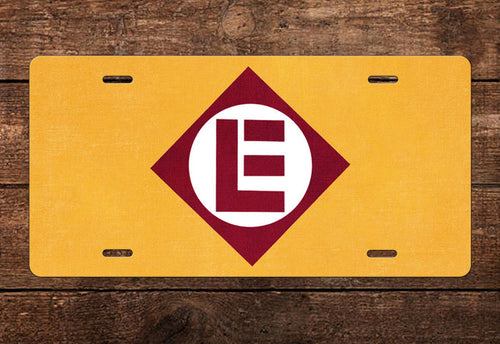 Erie Lackawanna Railroad License Plate