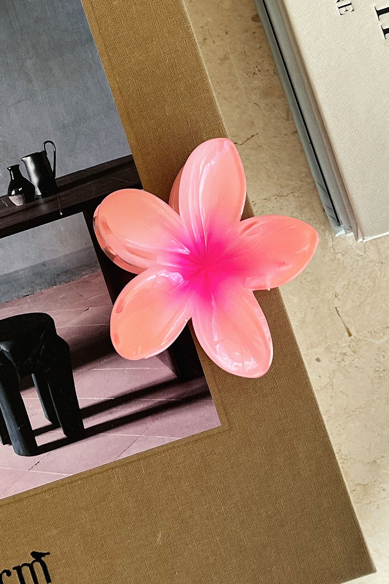 Frangi Claw Clip - Pink
