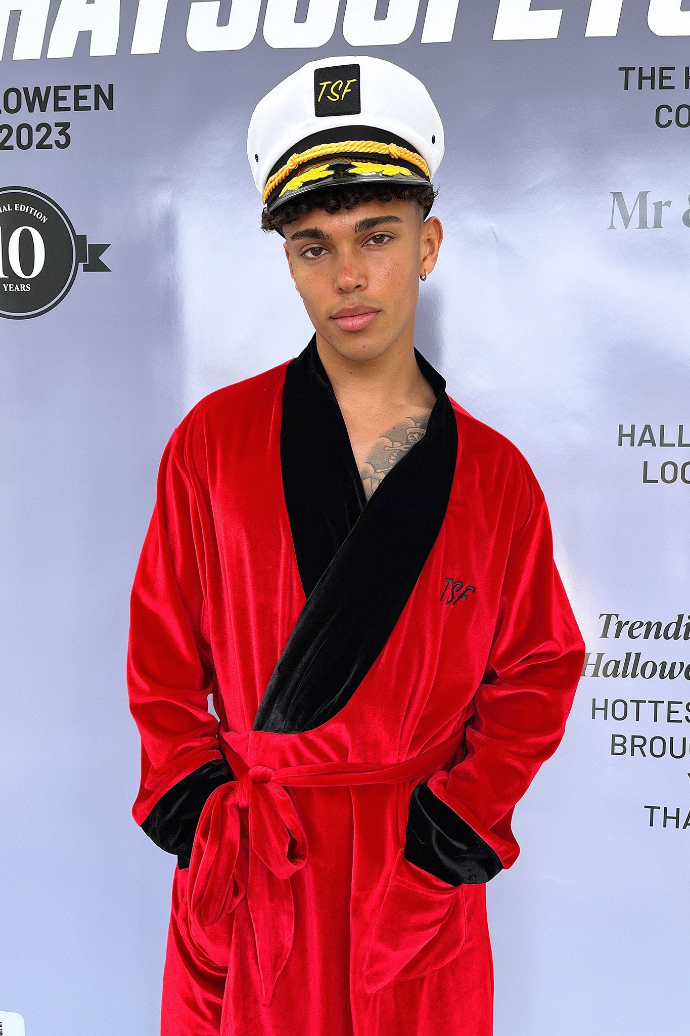 Hef Robe - Red