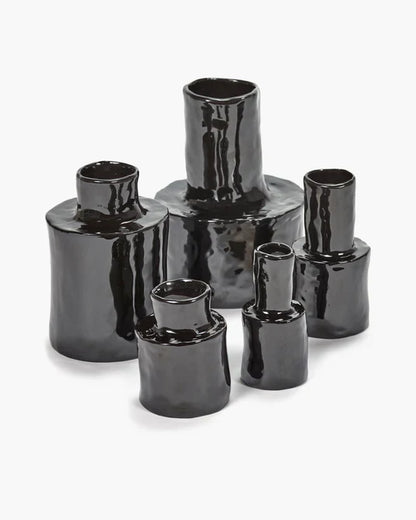 HELENA VASE IN BLACK, #4 LARGE