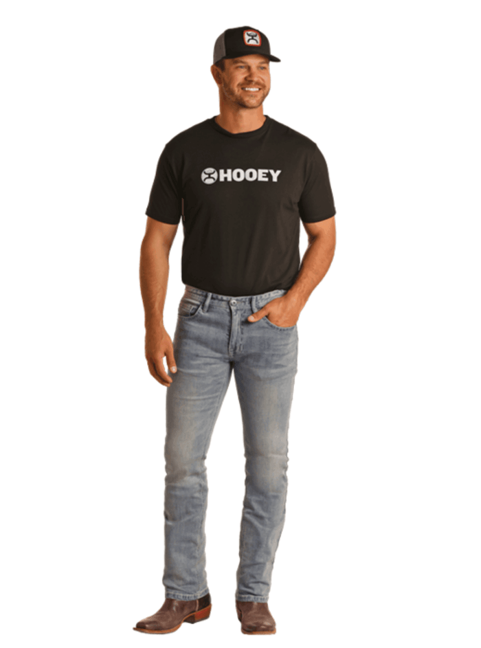 Hooey by Rock & Roll Cowboy Revolver Slim Fit Straight Leg Jeans HYMD1RR1CK