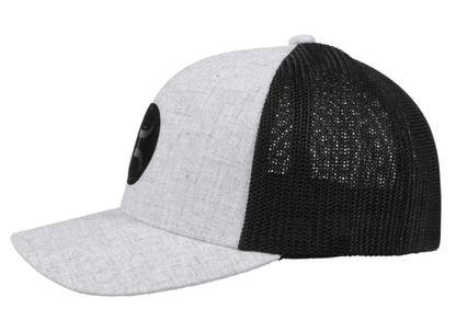 Hooey "Cayman" Grey/Black Flexfit Ball Cap 2104BLBK