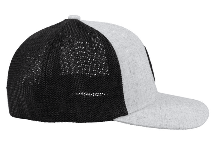 Hooey "Cayman" Grey/Black Flexfit Ball Cap 2104BLBK