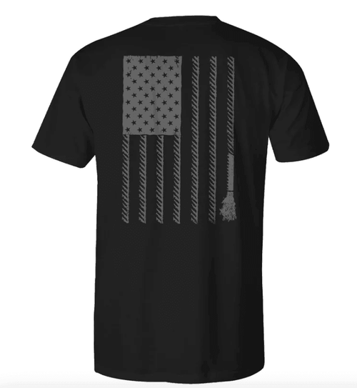 Hooey Men's "Liberty Roper" Black Tee HT1680BK