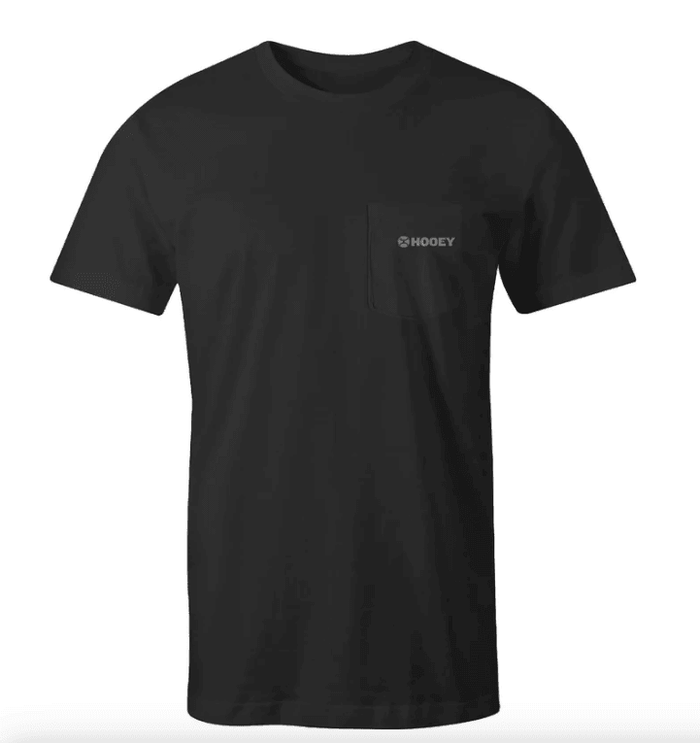 Hooey Men's "Liberty Roper" Black Tee HT1680BK