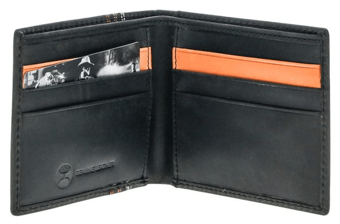 Hooey Ranger Black Rodeo Boot Stitch Bi-Fold Wallet HBF016-BK
