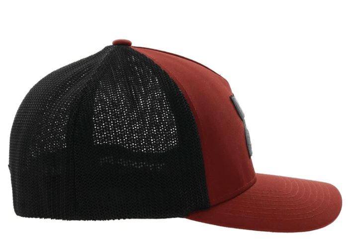 Hooey "Coach" Rust Flexfit Ball Cap 2212RUBK-Painted Cowgirl Western Store