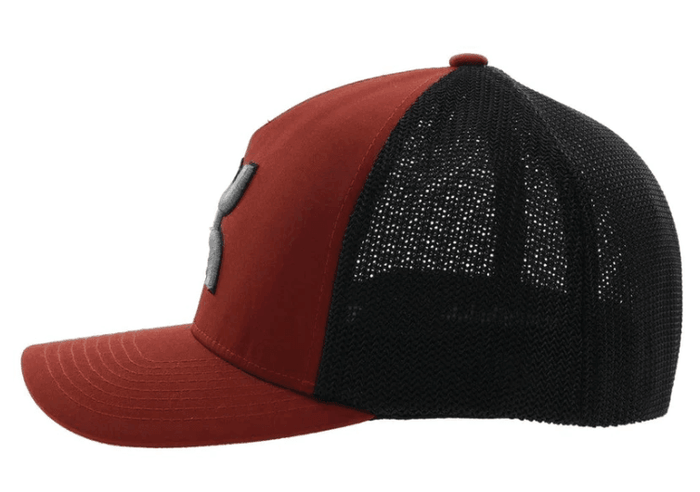 Hooey "Coach" Rust Flexfit Ball Cap 2212RUBK