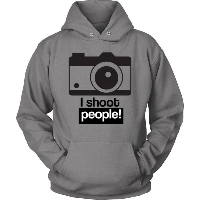 'I Shoot People' Unisex Hoodie-KaboodleWorld
