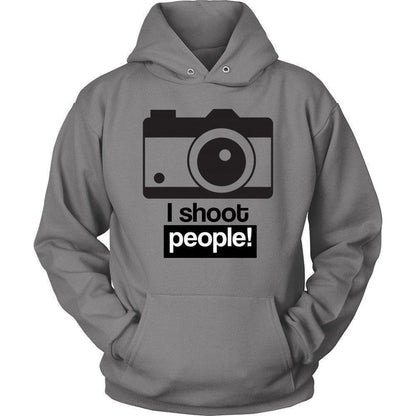 'I Shoot People' Unisex Hoodie-KaboodleWorld
