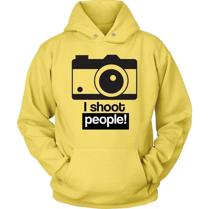'I Shoot People' Unisex Hoodie-KaboodleWorld