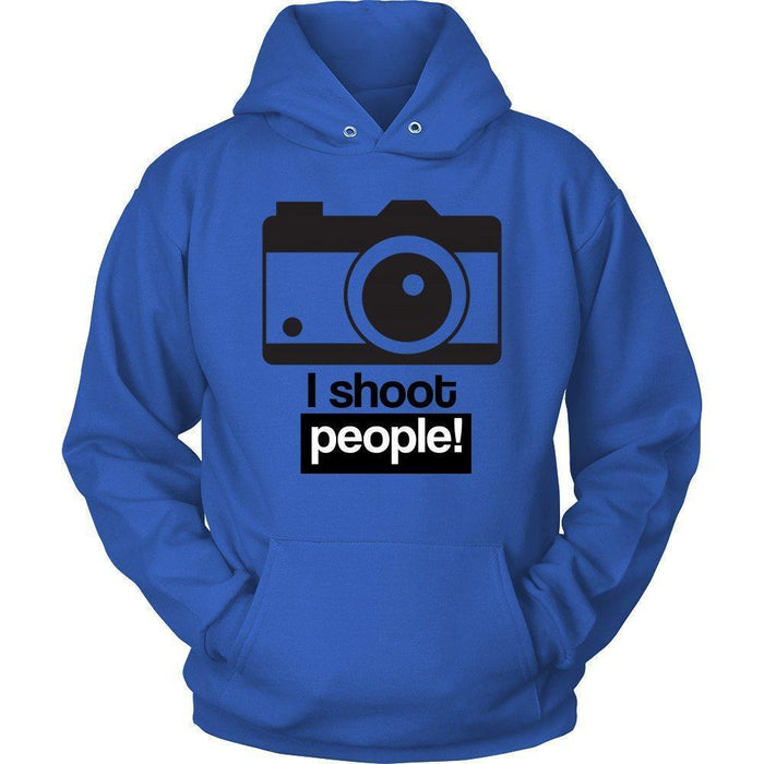 'I Shoot People' Unisex Hoodie-KaboodleWorld