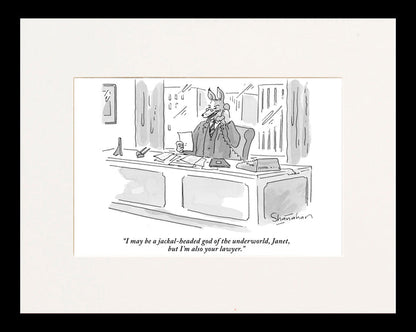 I'm Also Your Lawyer Cartoon Print