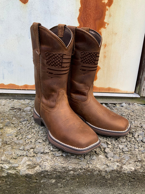 Ariat Women's Anthem Patriot Square Toe Cowgirl Boots 10040271-Painted Cowgirl Western Store