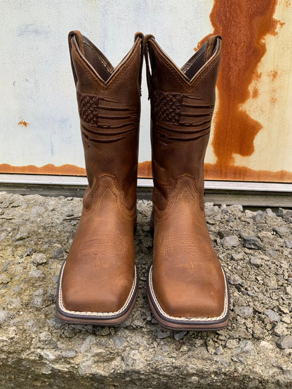 Ariat Women's Anthem Patriot Square Toe Cowgirl Boots 10040271-Painted Cowgirl Western Store