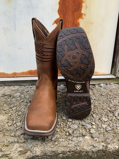 Ariat Women's Anthem Patriot Square Toe Cowgirl Boots 10040271-Painted Cowgirl Western Store
