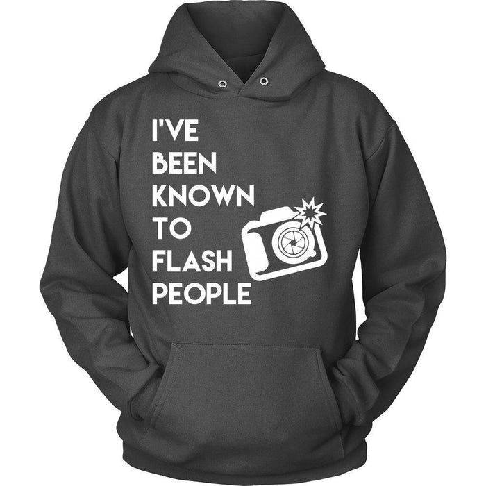 'I've Been Known To Flash People' Unisex Hoodie-KaboodleWorld