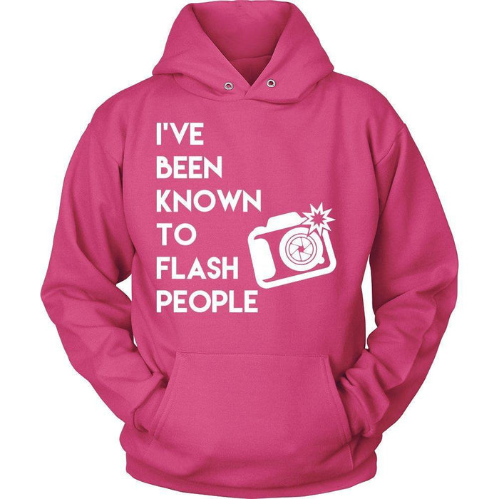 'I've Been Known To Flash People' Unisex Hoodie-KaboodleWorld