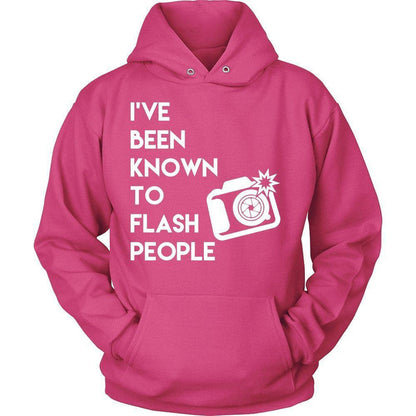 'I've Been Known To Flash People' Unisex Hoodie-KaboodleWorld