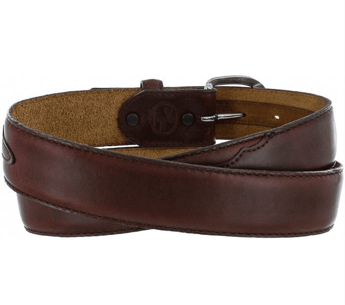Justin Men's Brown Classic Western Leather Belt 53717