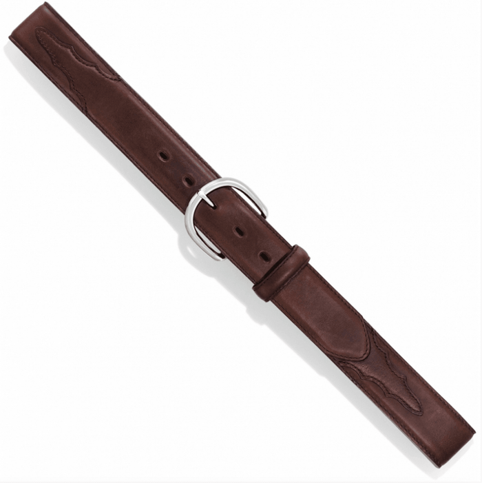 Justin Men's Brown Classic Western Leather Belt 53717