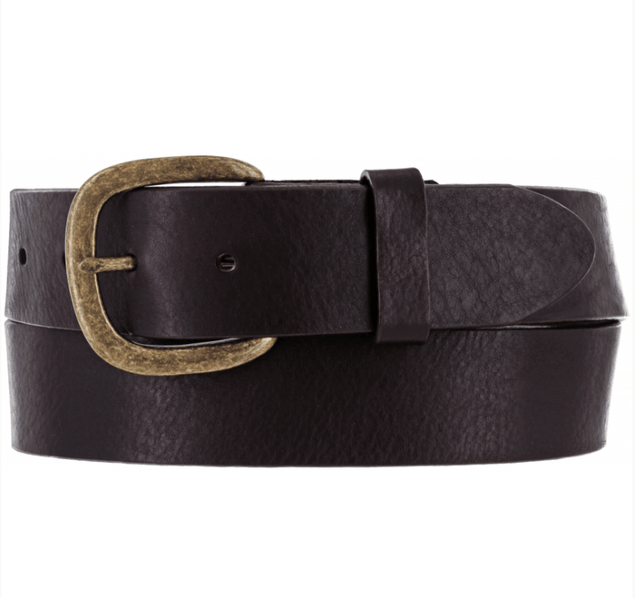 Justin Men's Brown Leather Basic Work Belt 232BR